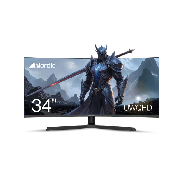 מסך מחשב גיימינג קעור "34 Nordic UWQHD ZTW25F