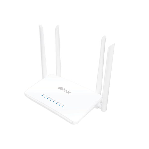 ראוטר עוצמתי 4 אנטנות  Blaze 4T 4G Nordic