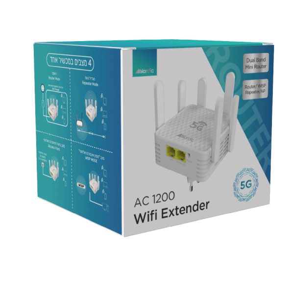 מגדיל טווח  AC1200 WIFI 5G