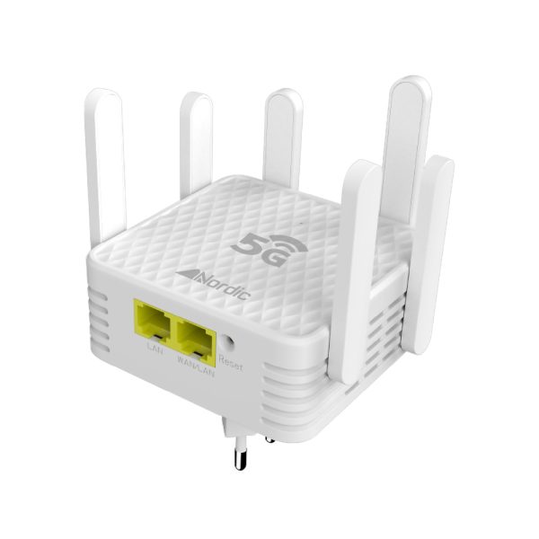 ⁦מגדיל טווח  AC1200 WIFI 5G⁩ – תמונה ⁦2⁩
