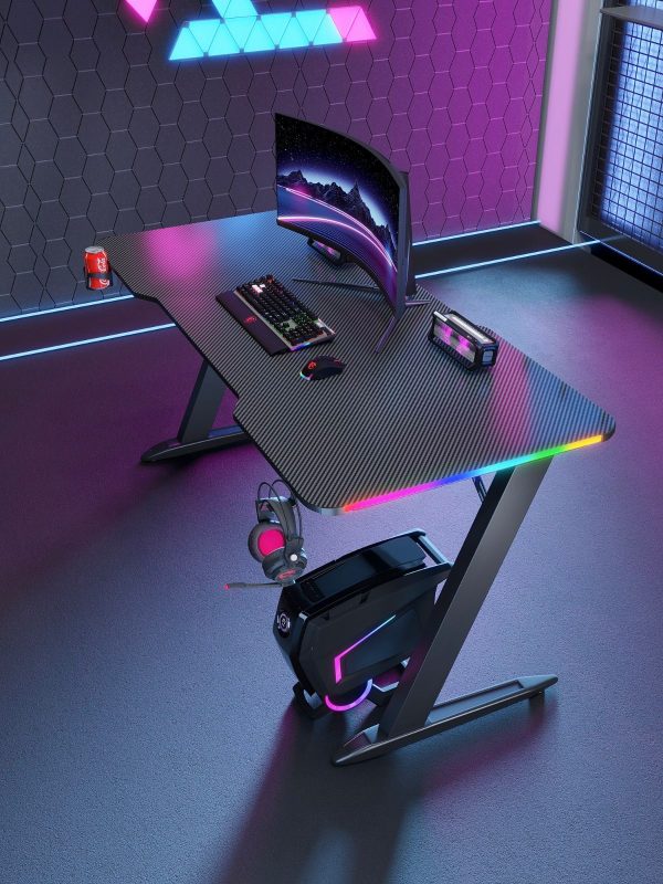 ⁦שולחן גיימינג Nordic Zero Lag RGB⁩ – תמונה ⁦3⁩